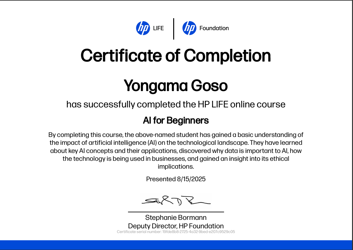 Certificate 4