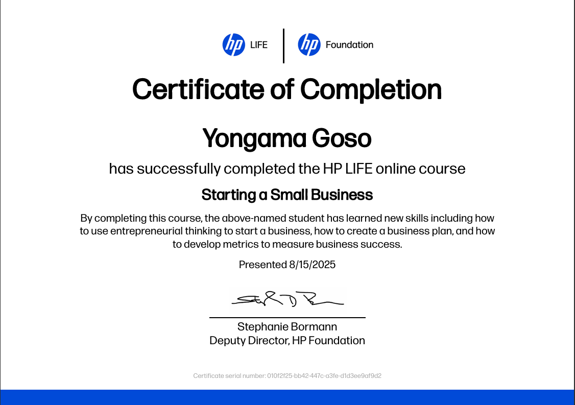 Certificate 5